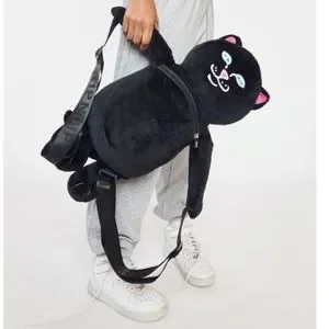 バッグ RIPNDIP Lord Nermal Fluffy Tote Lord Nermal Fluffy Tote (White) – RIPNDIP